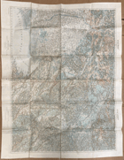 TERST LUBLAŇ 1:200.000 MAPA