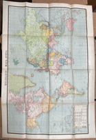 SVĚT 2.SV. VÁLKA MAPA 1:38,000.000