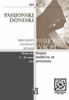 Pasijonski doneski - 2011, letnik 6