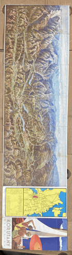 KORUTANY RAKOUSKO ALPY MAPA