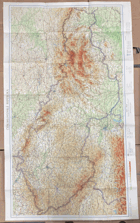 ČESKOSLOVENSKÁ REPUBLIKA 1:750.000 MAPA