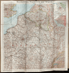 SV FRANCIE BELGIE MAPA 1:1,000.000