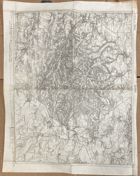 DUBNO VOJ. SPEC. MAPA 1:75.000 RAKOUSKO-UHERSKO