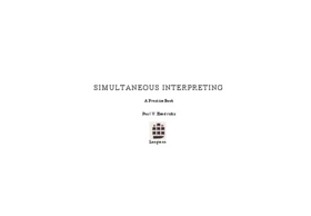 Simultaneous Interpreting