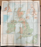 VELKÁ BRITÁNIE MAPA RUSKY! 1:1,500.000