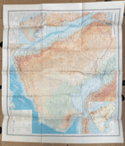 ARABSKÝ POLOOSTROV MAPA RUSKY! 1:4,000.000