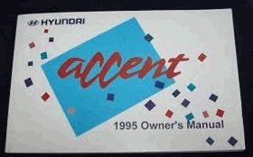 Hyundai Accent AO-950449 Owners Manual