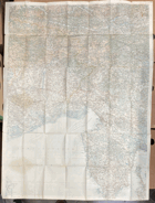 BOJIŠTĚ 1.SV.VÁLKA FRONTA ITÁLIE-RAKOUSKO MAPA 1:200.000