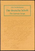 Die Deutsche Schrift The German Script