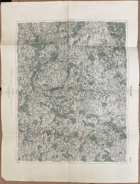 SEDLČANY MLADÁ VOZICE VOJ.SPEC.MAPA 1934,1:75.000