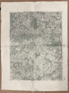 JIHLAVA TŘEŠŤ POLNÁ VOJ.SPEC.MAPA 1930 1:75.000