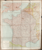 FRANCIE MAPA 2.SV.VÁLKA 1:1,500.000