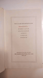 Tragédie 1 Romeo a Julie - Julius Caesar - Hamlet - Othello a Makbeth) [Knihovna klasiků - ...