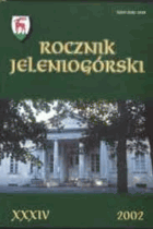 Rocznik Jeleniogórski. Tom XXXIV (2002).