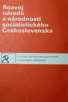 Rozvoj národů a národností socialistického Československa