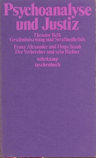 Psychoanalyse und Justiz(Suhrkamp Taschenbuch 167)