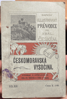 Českomoravská Vysočina Kafkův průvodce MAPA KNIHA