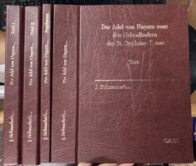 4SVAZKY 4BANDE Der Adel von Ungarn samt den Nebenländern der St. Stephanskrone. J.Siebmacher's ...