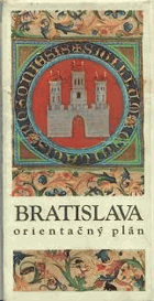 Bratislava Orientačný plán /mapa/