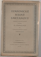 Symfonické básně Smetanovy Hudebně estet. rozbor