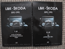 2SVAZKY L&K Škoda I II 1895-1995 Laurin & Klement jest nejlepší známkou světa + Let ...