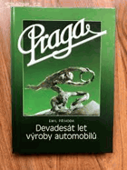 PRAGA Devadesát let 90 výroby automobilů PODPIS PŘÍHODA!!