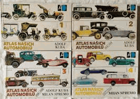 4SVAZKY Atlas našich automobilů KOMPLET