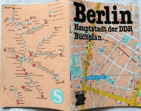 Buchplan Berlin Hauptstadt der DDR-VEB
