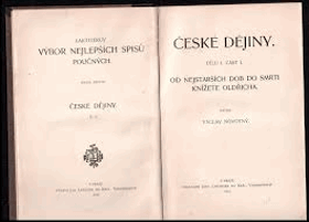 Od nejstarších dob do smrti knížete Oldřicha České dějiny I/1