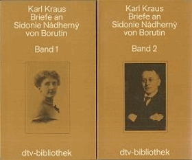 2SVAZKY Briefe an Sidonie Nádherný von Borutin - 1913-1936 Band 1+2