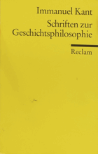 Schriften zur Geschichtsphilosophie
