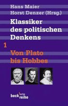 2SVAZKY Klassiker des politischen Denkens 01. Von Plato bis Hobbes + 02. Von Locke bis Max Weber