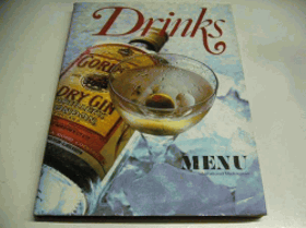 Drinks. Menu internationalt madleksikon