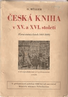 Česká kniha XV XVI století Černé umění v letech 1468 až 1600