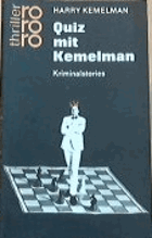 Quiz mit Kemelman Kriminalstories