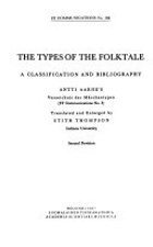The Types of the Folktale A Classification and Bibliography