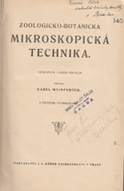Zoologicko botanická mikroskopická technika