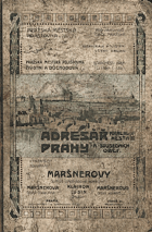 Adresář královského hlavního města Prahy a obcí sousedních Bráníka, Břevnova, Bubenče, ...