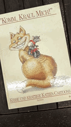 Komm, kraul mich Kesse und kratzige Katzen-Cartoons