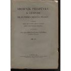 Sborník příspěvků k dějinám král.hlav. města Prahy 6