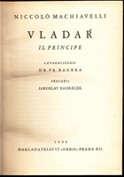 VLADAŘ Il principe