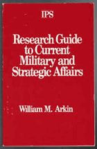 Research guide to current military and strategic affairs