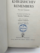 Khrushchev Remembers the Last Testament