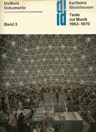 Texte zur Musik 1963 1970