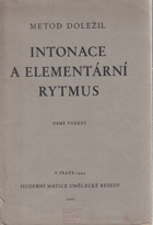 Intonace a elementární rytmus