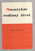 Masarykův rodinný život