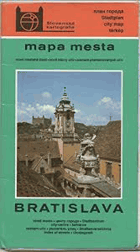 BRATISLAVA Mapa mesta Nove mestske časti-nové názvy ulíc-zoznam premenovaných ulíc