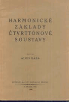 Harmonické základy čtvrttónové soustavy