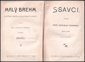 SSAVCI Malý BREHM 1 Vylíčení života a vlastností zvířat