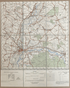 HRADEC KRÁLOVÉ MAPA 1:50.000